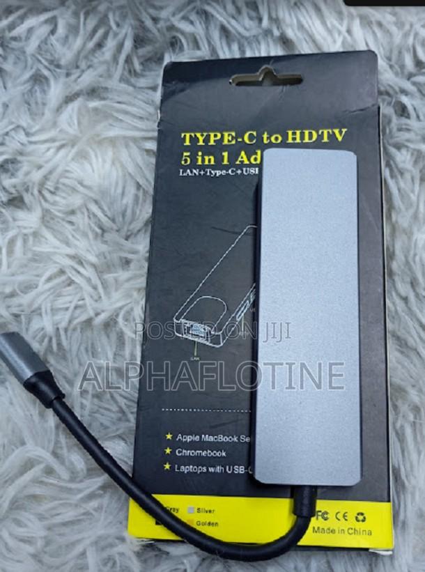 5 in 1 Type C Converter Hub to Hdmi +Usb