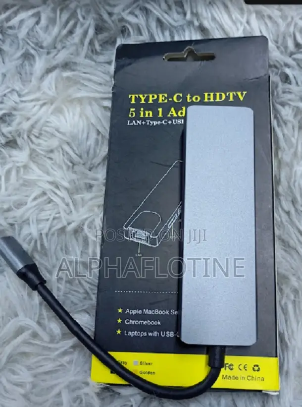 5 in 1 Type C Converter Hub to Hdmi +Usb