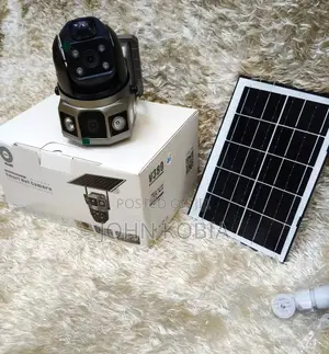 4g Dual Split Screen Solar Camera