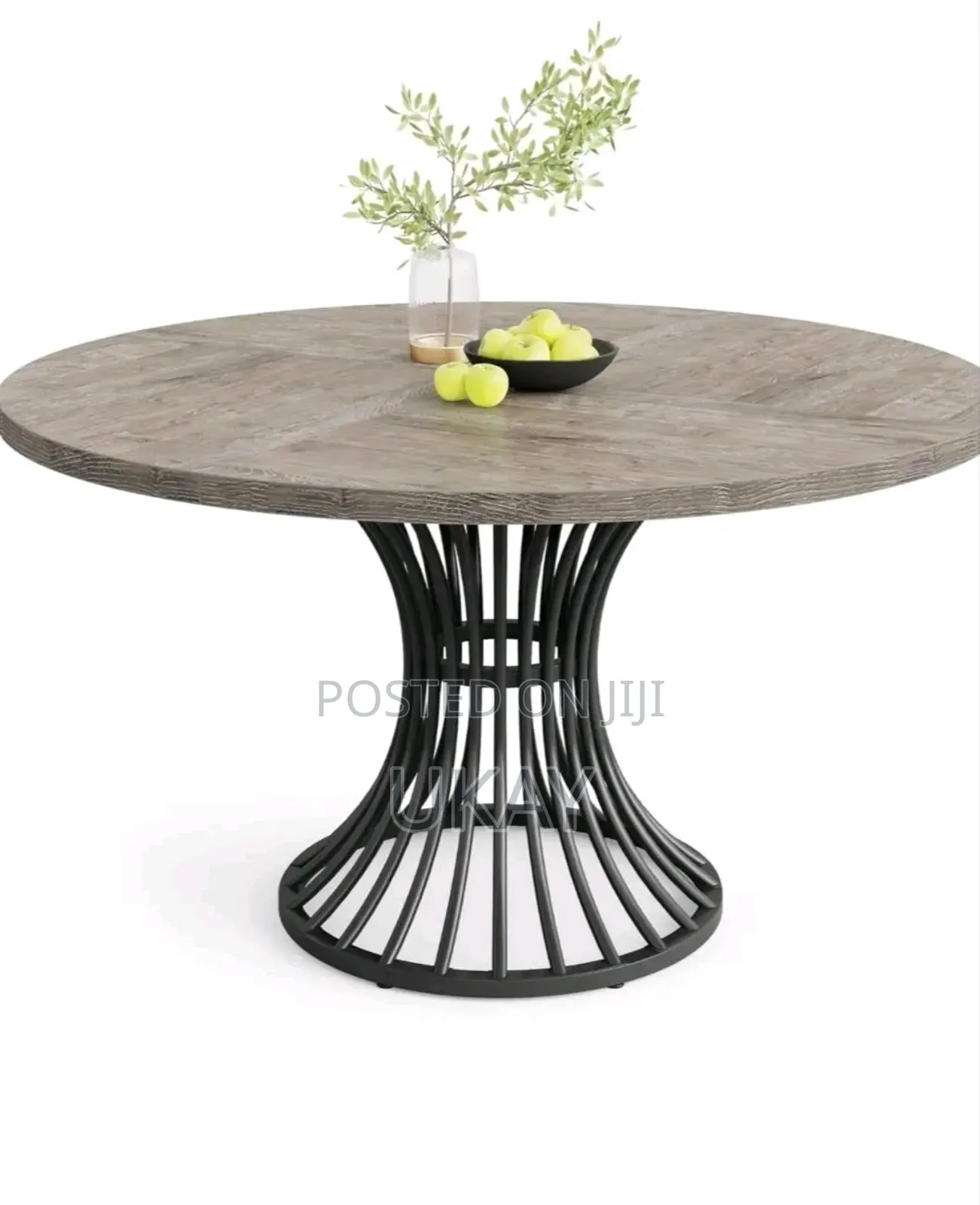 Uk Tribesigns Round Dining Table.