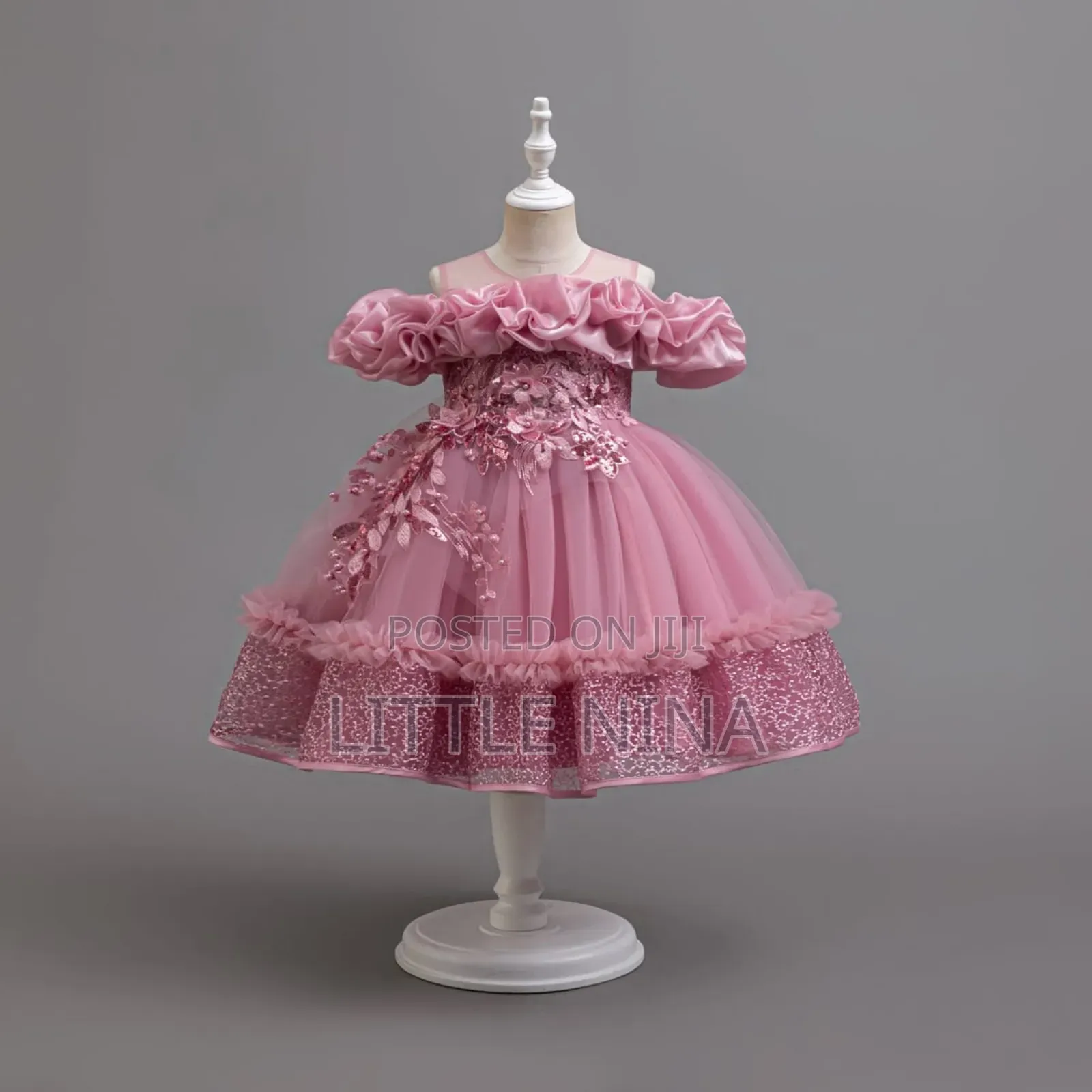 Baby Girls Dresses- Pink