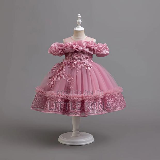 Baby Girls Dresses- Pink