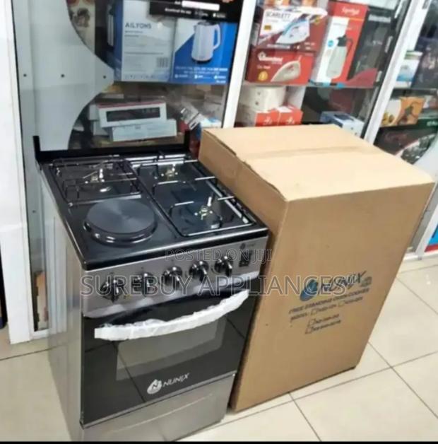 Nunix 3+1 Standing Cooker With Electric Oven 60*60cm