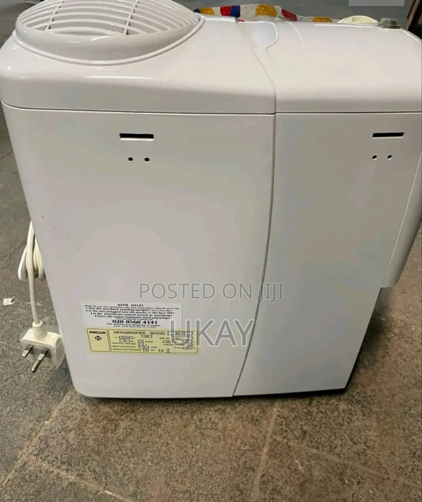 Uk Amcor Dehumidifier.