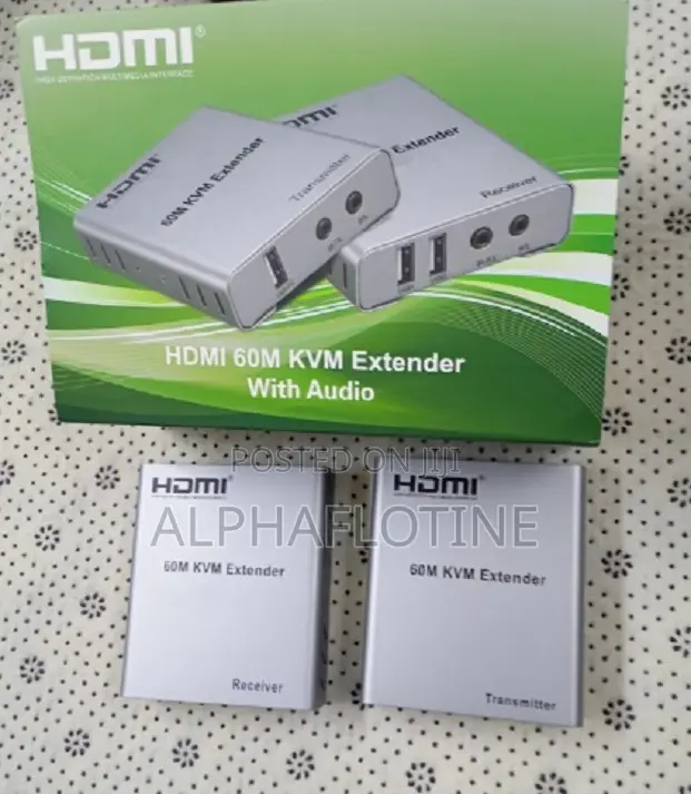 Hdmi KVM Extender 60meter Usb via Cat6 Rj45
