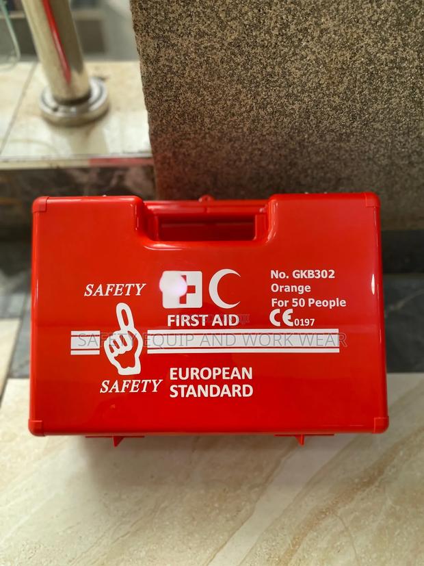 First Aid Kit Orange Group Protection Made Easy - main view