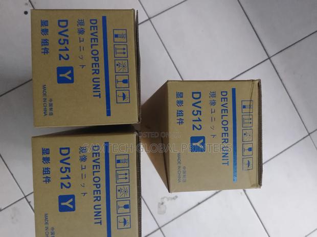 Luxury Grade Quality Bizhub Developer Unit 512 Yellow