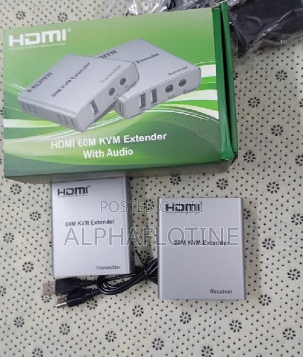 Hdmi KVM Extender 60m Transmitter Receiver Plug - main view