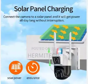 4g Solar Camera Sim Card Outdoor Dual Lens Wireless