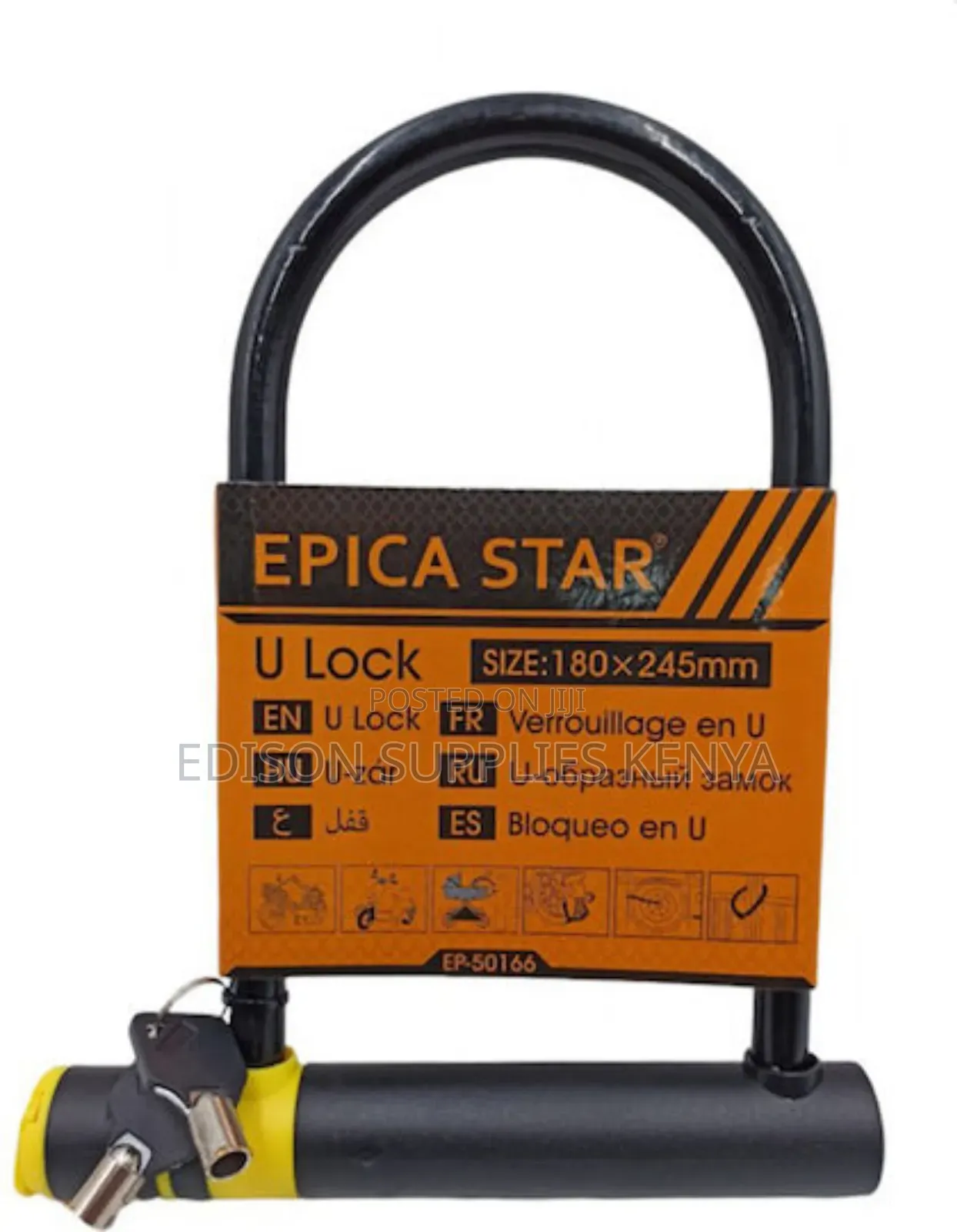 Bicycle Locks U-lock Bike Motorcycle Shackle Security Locks