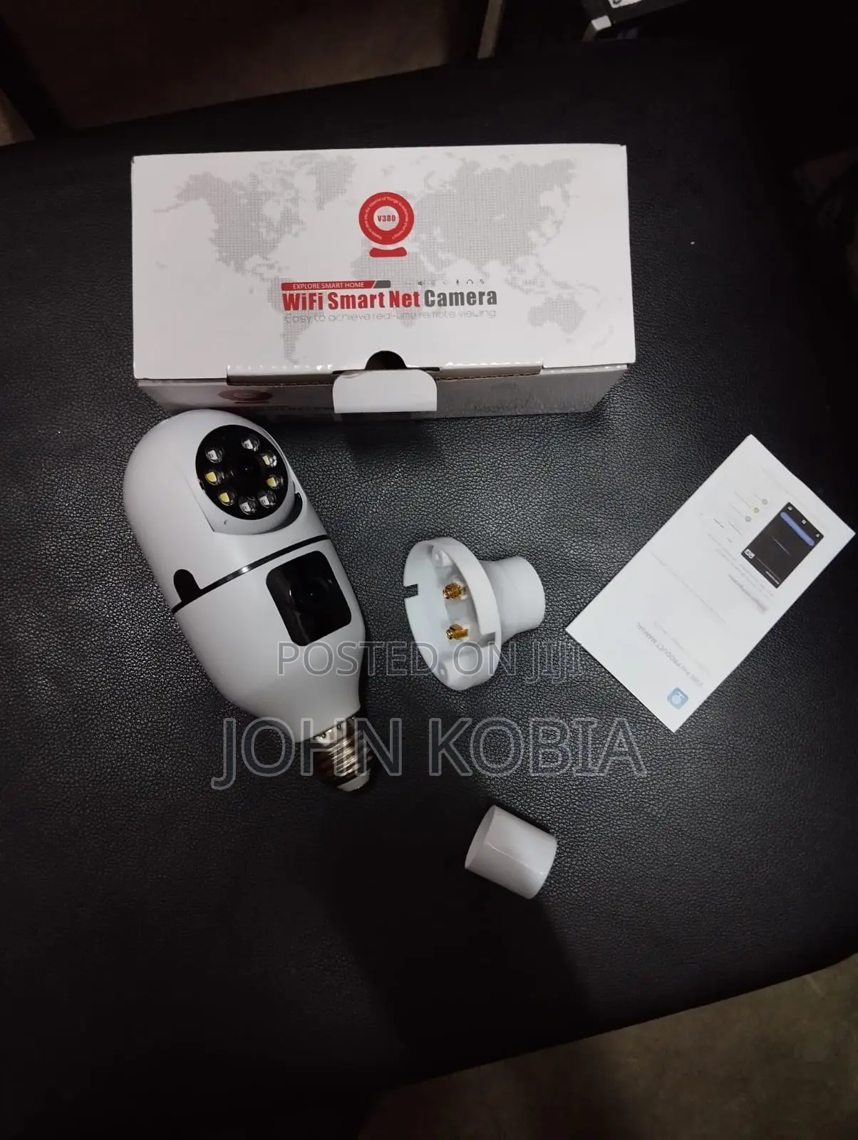 Dual Lens Bulb Smart Camera PTZ