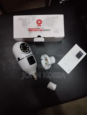 Dual Lens Bulb Smart Camera PTZ