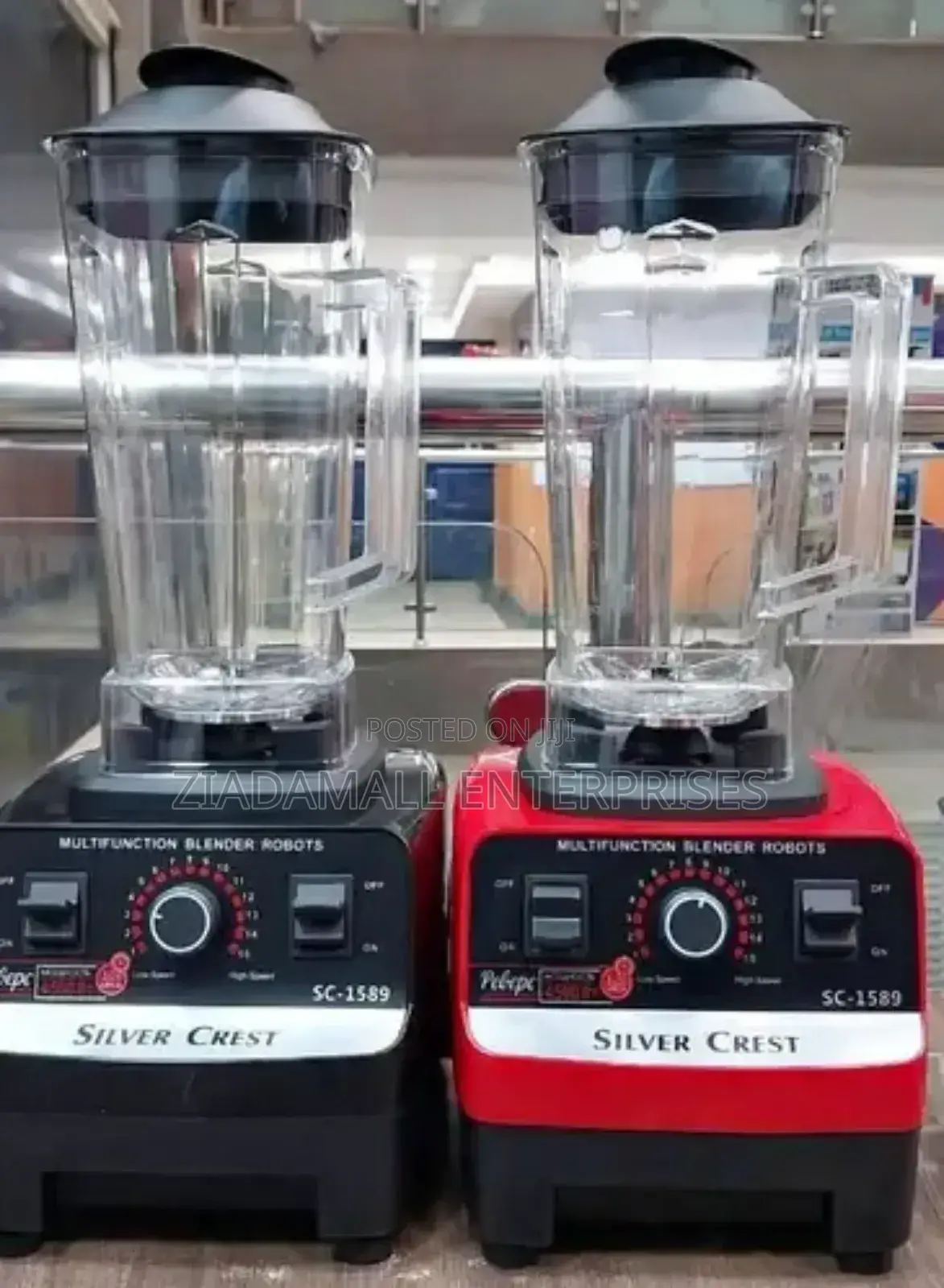 2 in 1 Commercial Blender Silver Crest Commercial