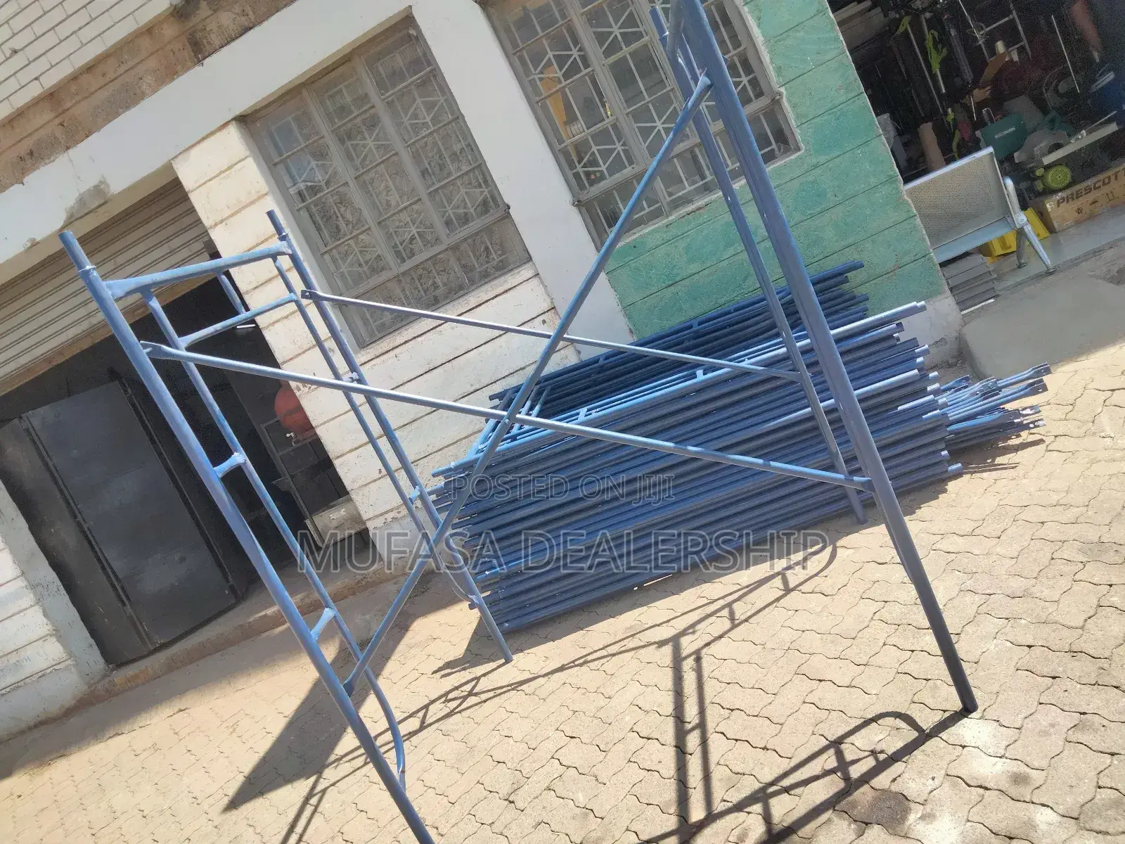 Metallic Scaffold Ladder/Construction Ladder