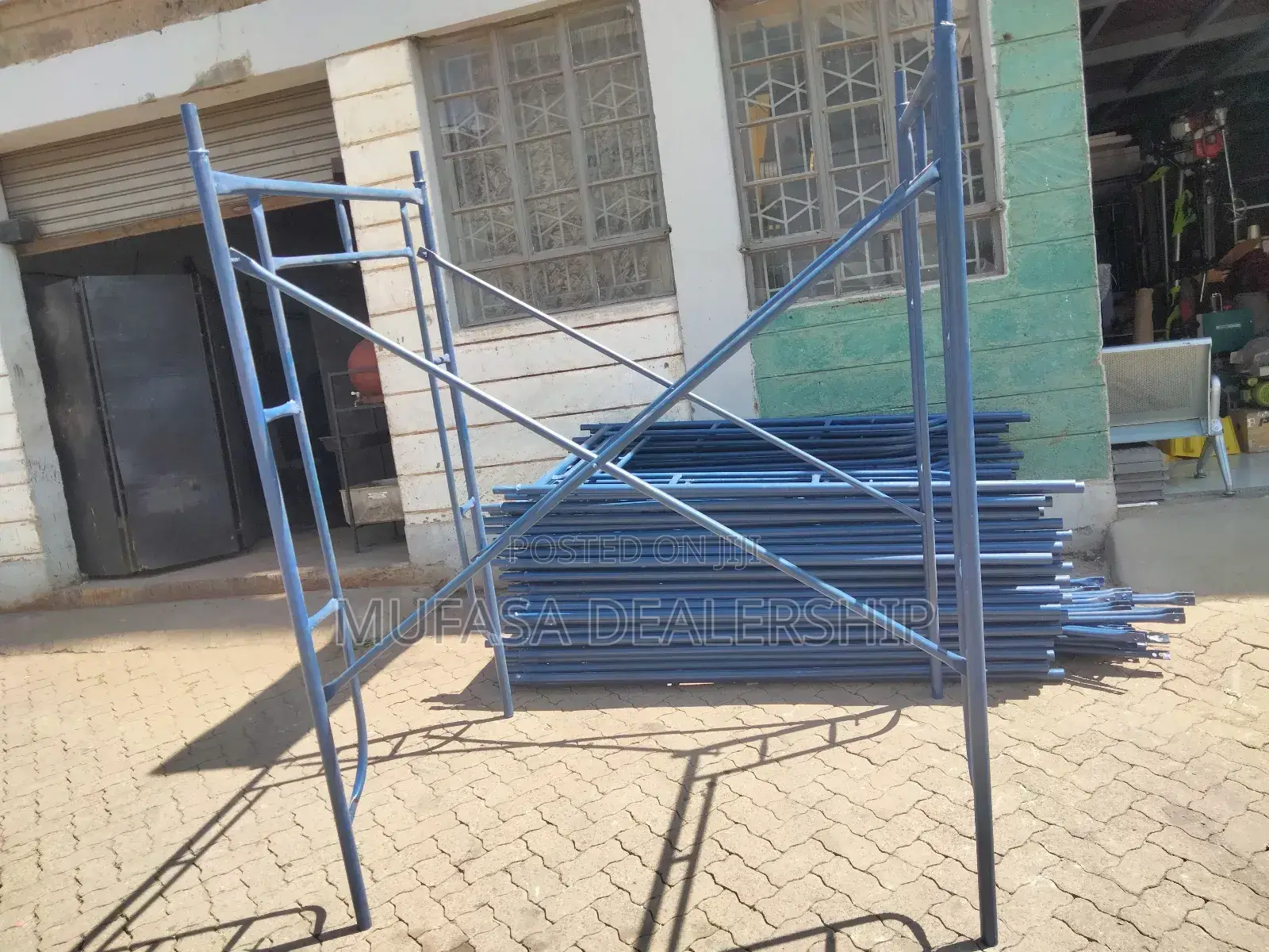 Metallic Scaffold Ladder/Construction Ladder