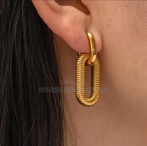 Double Hoop Earings - main view