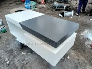 White and Golden Table Available for Sale