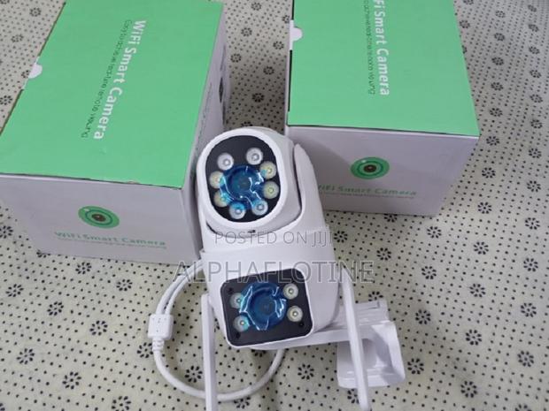 Wireless Ip Camera 4mp Outdoor Wifi PTZ Dual Lens Icsee