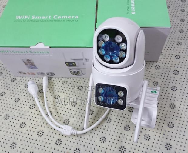 4mp Wifi Ultra Hd Ip Outdoor Wireless Dual Lens PTZ