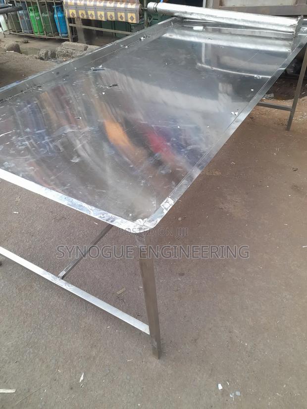 Heavy Duty Working Station Table-Stainless Steel - thumbnail 4