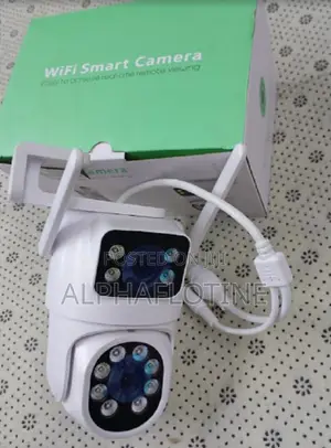 Icsee PTZ Wifi Camera Dual Lens Dual Screen 4mp PTZ