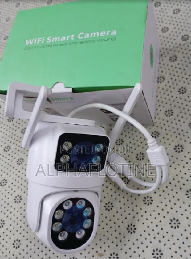 Icsee PTZ Wifi Camera Dual Lens Dual Screen 4mp PTZ