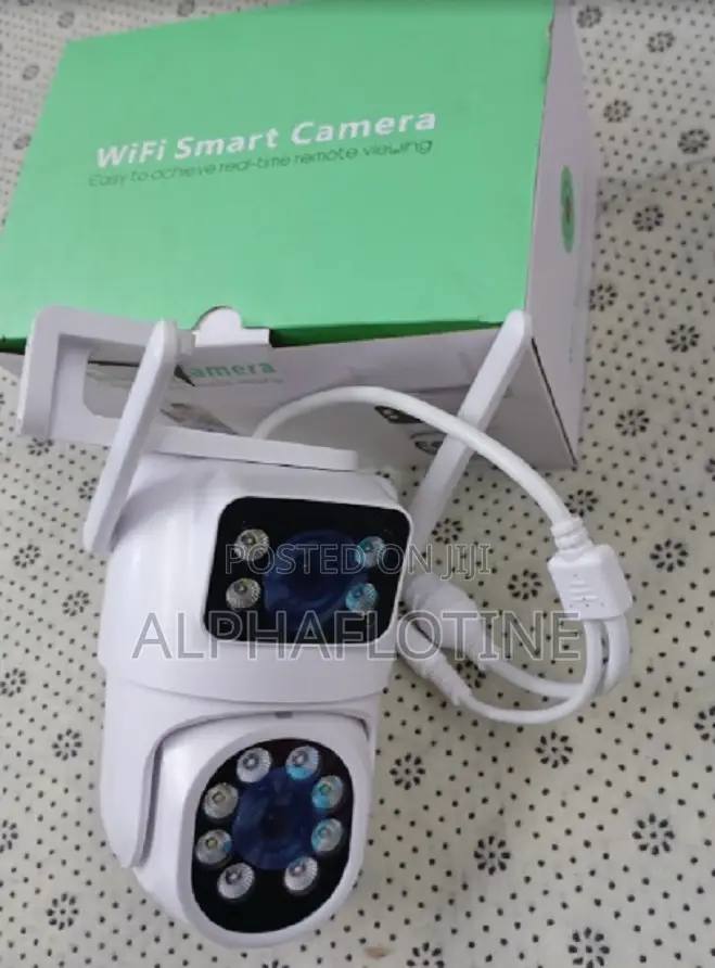 Icsee PTZ Wifi Camera Dual Lens Dual Screen 4mp PTZ