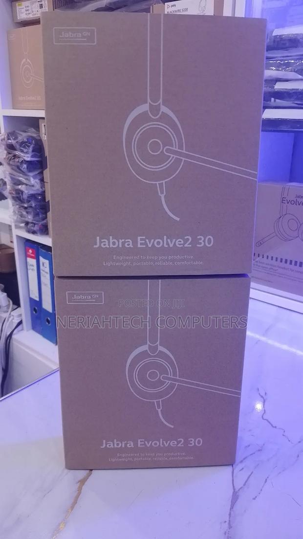 Jabra Evolve2 30 Ms Wired Stereo Headset - main view