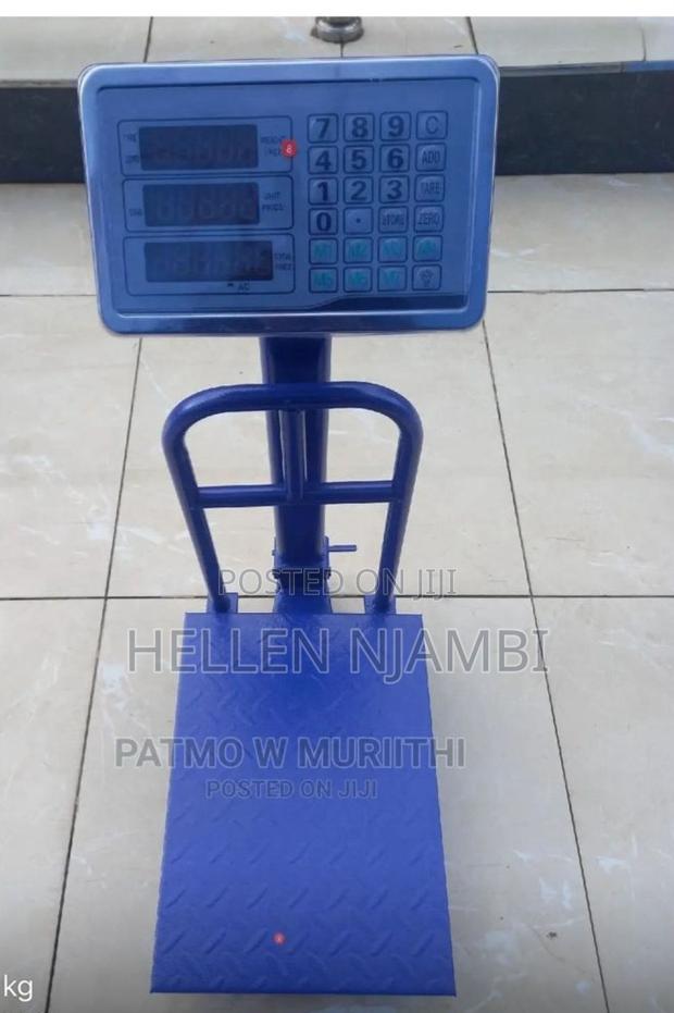 150kgs Platform Digital Scale With Guard - main view