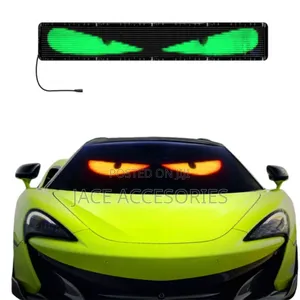 Led Matrix Panel Blinking Demon Eye