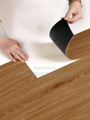 Rainresist Peel Stick Flooring – Soft Maple - main view