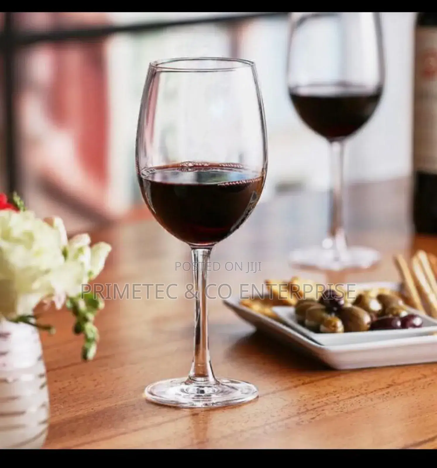 Set of 6 Wine Glasses