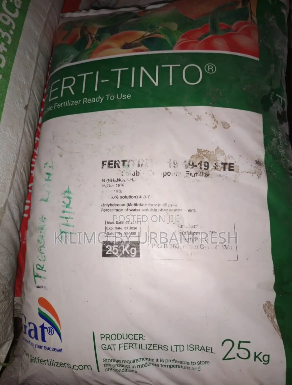 19:19:19 Fertilizer. 10 25 KGS Available