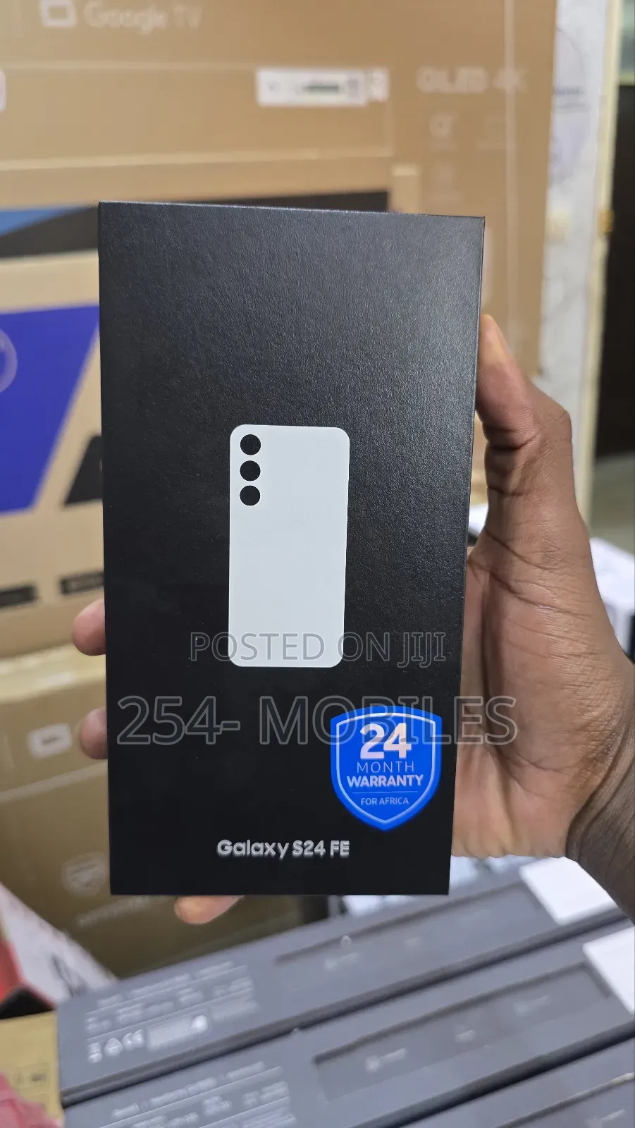 New Samsung Galaxy S24 FE 256 GB Black