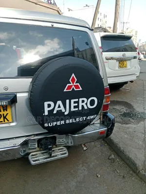 Canvas Spare Cover Branded Pajero in 16"