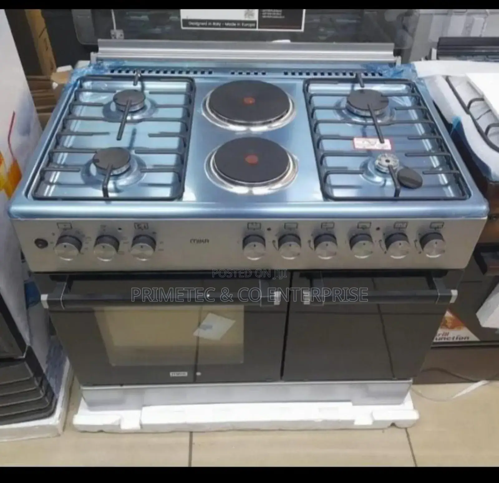 Mika 60*90 Standing Cooker 4 Gas + 2 Electric