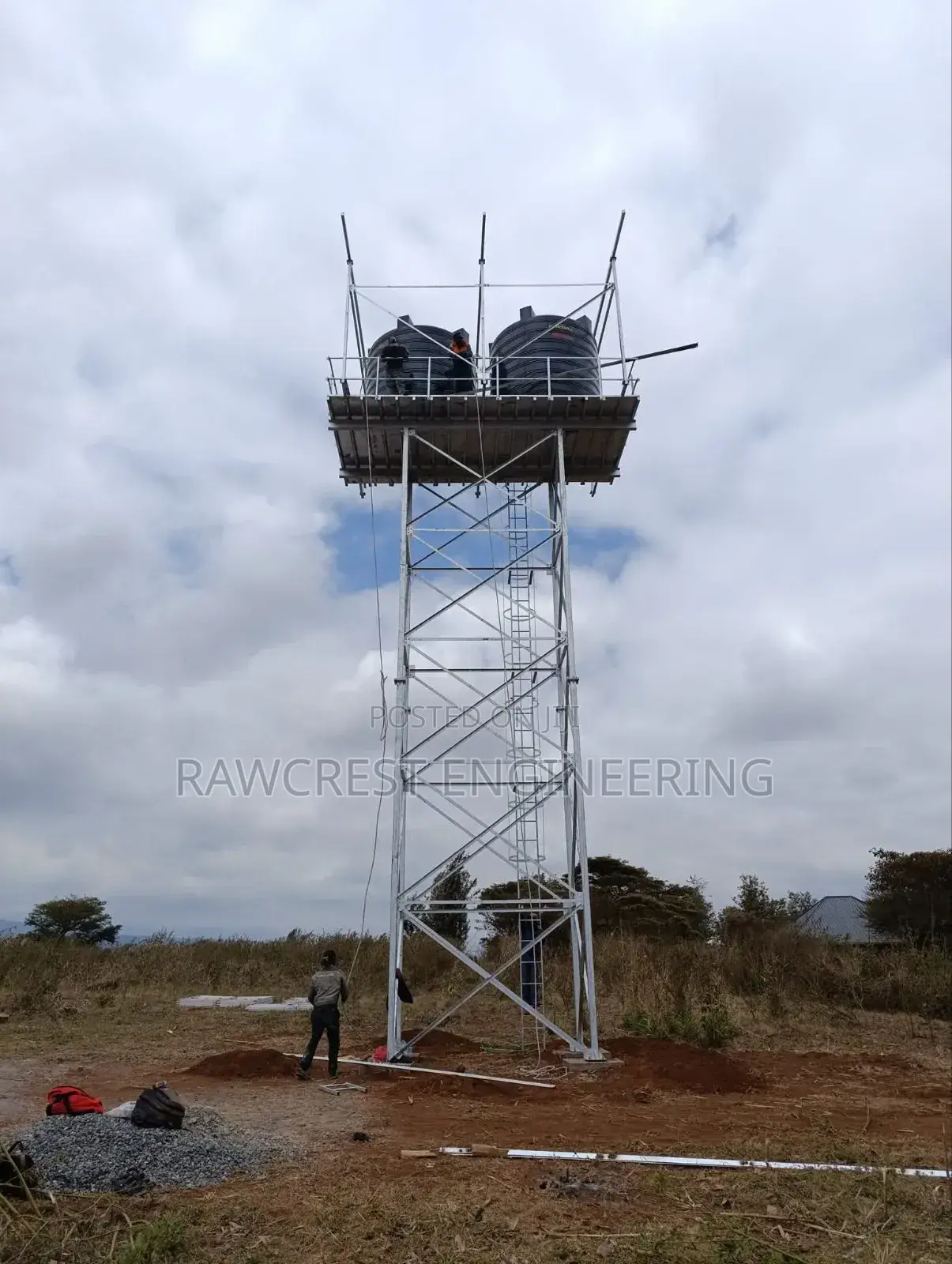 Steel Water Tower Construction Services