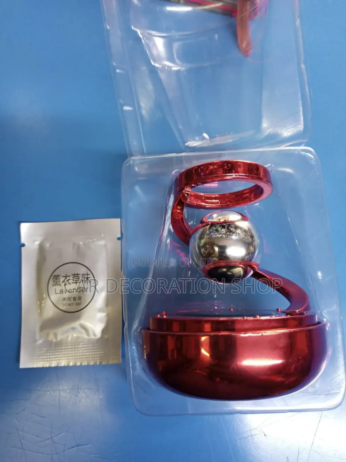 Red Spinning Air Freshener