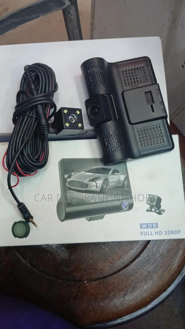 3in1 Windscreen Mount Camera (Front,Inner,Rear Camera