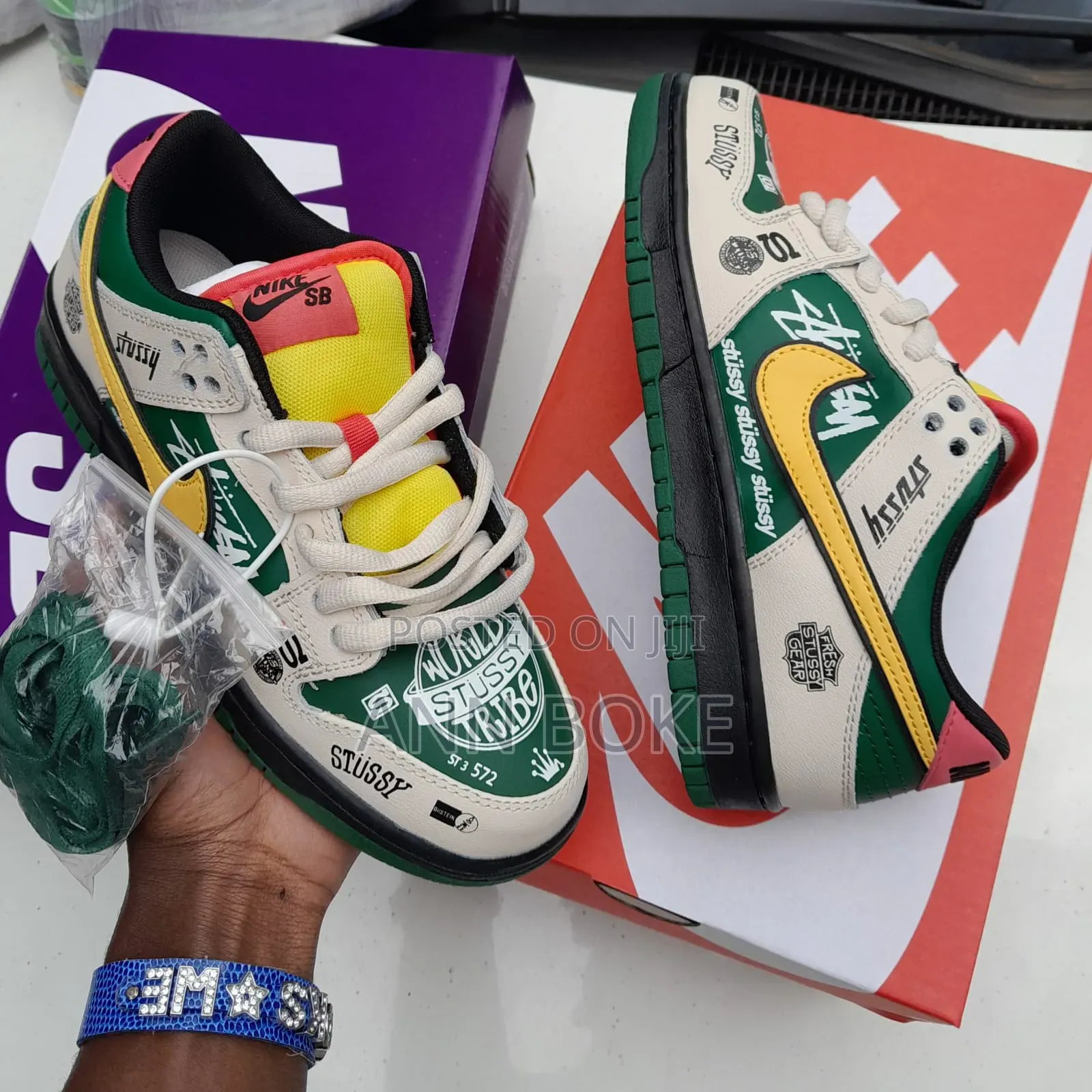 Nike Sb Dunk World Stussy Tribe 
Sizes 36- 45 at 