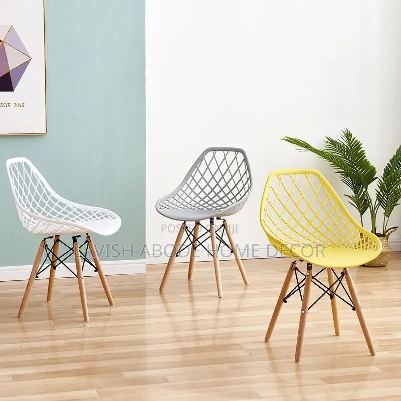 White Mesh Eames Chair