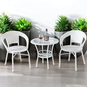 Outdoor Table and 2 Chairs Set