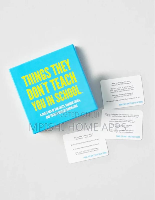 Things They Don't Teach - main view