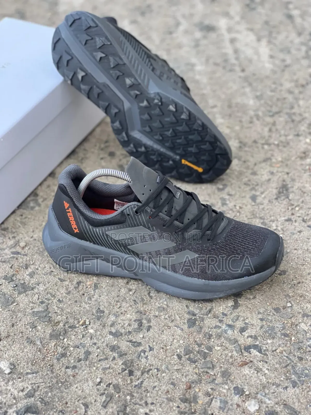 Black Addidas Runners (Terrex)*