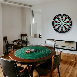 Round Magnetic Dartboard Game