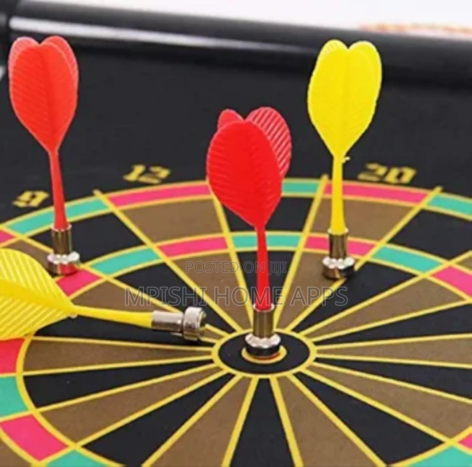 Foldable Magnetic Dartboard