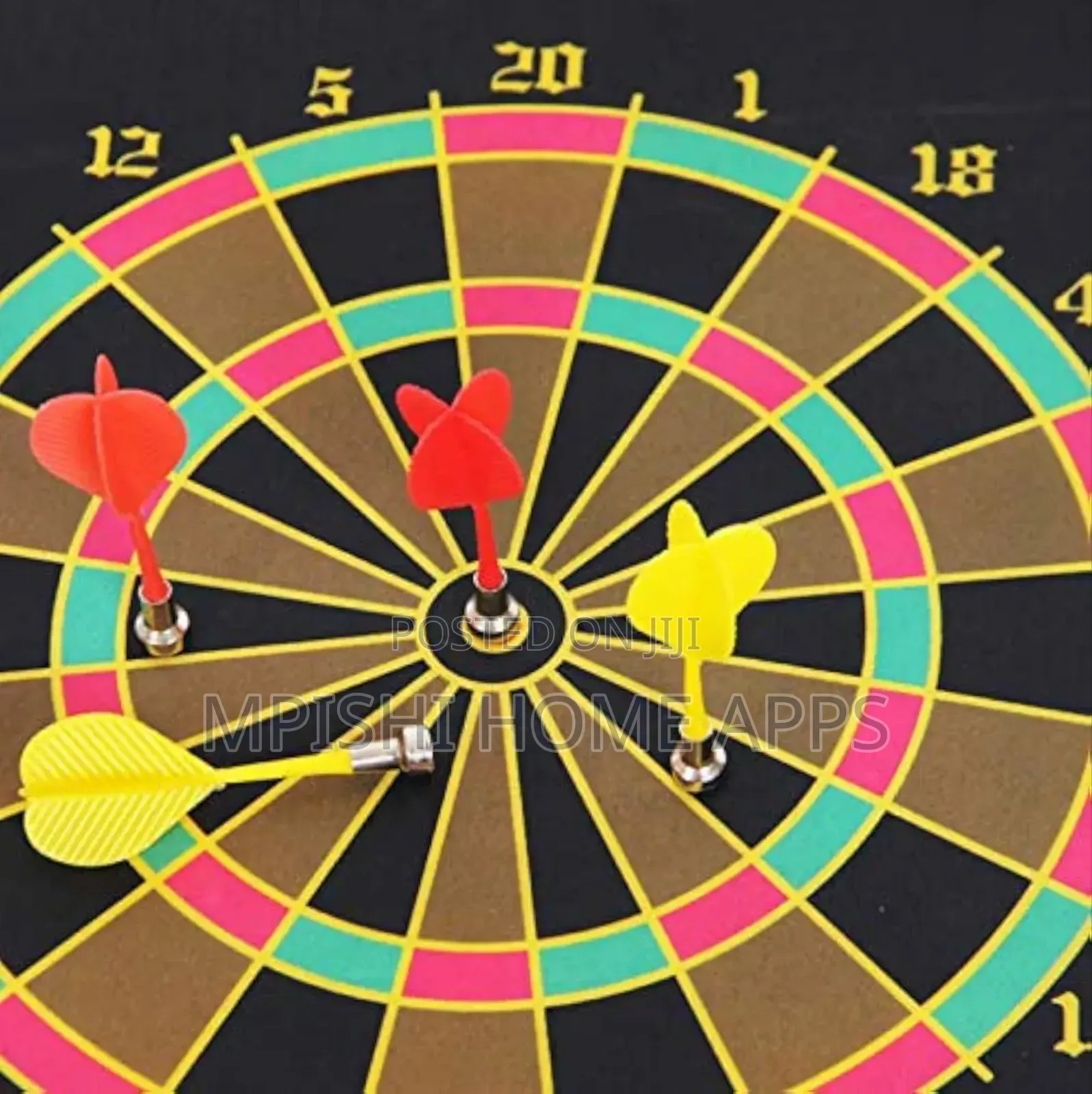 Foldable Magnetic Dartboard