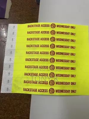 Tyvek Wristbands Tags for Events, Pools, Parties