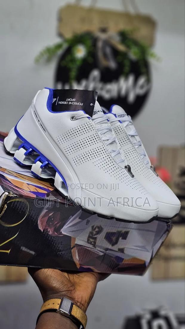 White Porsche Sneakers