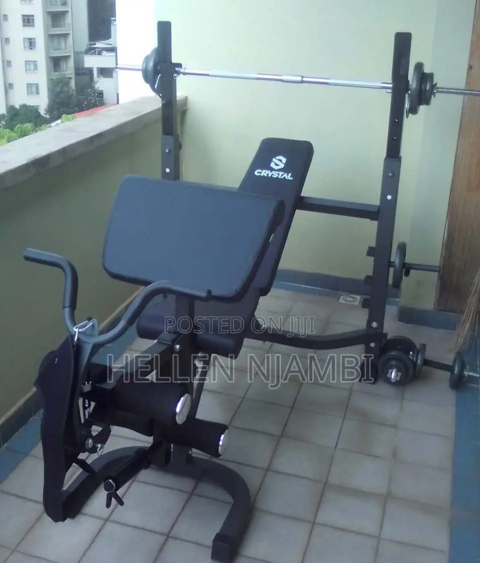 Crystal Weight Gym Bench